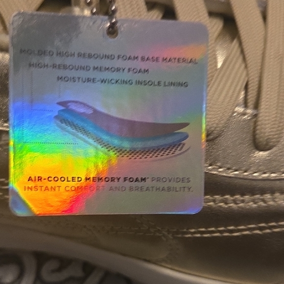 Skechers Women's Metallic Gold Sneakers - Picture 3 of 8